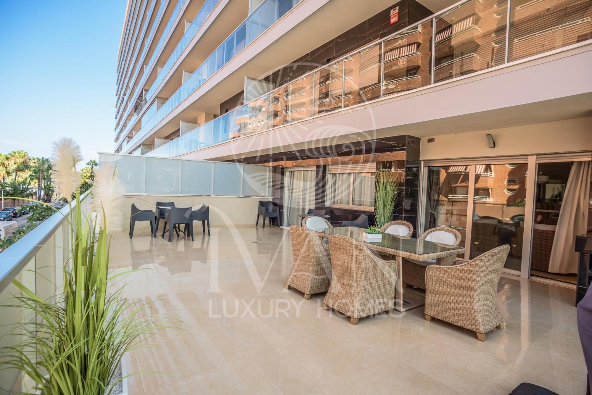 Casa Nicole - Iván Luxury Homes - SEMIFRONTAL - 10ª Planta - Sur- 1ª Linea de Playa Oropesa del Mar Esterno foto